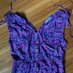 Ruched Shoulder Maxi Dress